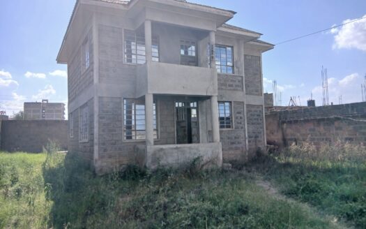 Unfinished 4-Bedroom House for Sale – Utawala